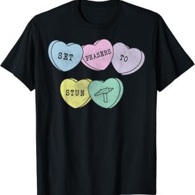 Star Trek Original Series Valentine’s Day Candy T-Shirt T-Shirt