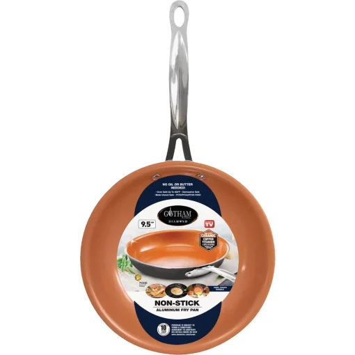 1 PK, Gotham Steel 9.5 In. Copper Ceramic Non-Stick Fry Pan