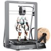 Creality K1C 3D Printer, 600mm/s High-Speed Auto Leveling Clog-Free Robust Direct Extruder K1 SE Upgraded 3D Printer with AI Camera 300??C Printing Silent Mode Support Carbon Fiber Filaments